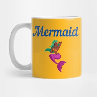 Black Mermaid Mug